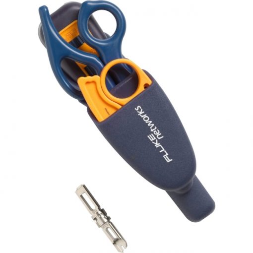 Fluke Networks Pro-Tool Kit IS50 w/ Impact Tool, D-Snips, Cable Stripper & Blade