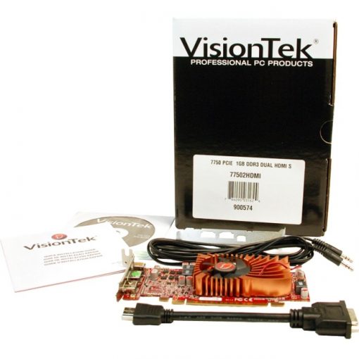 Visiontek Radeon HD 7750 Graphic Card - 1 GB DDR3 SDRAM