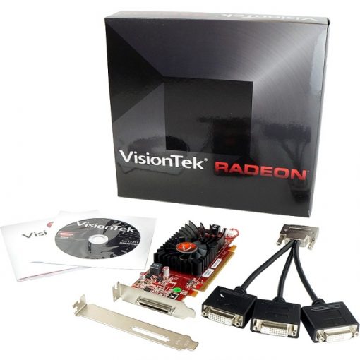 Visiontek 900344 Radeon HD 5450 512MB DDR3 PCIe 2.0 x16 Low-Profile Graphic Card