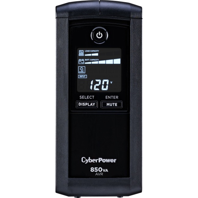 CyberPower Intelligent LCD CP850AVRLCD 850 VA / 510 W Mini-Tower UPS
