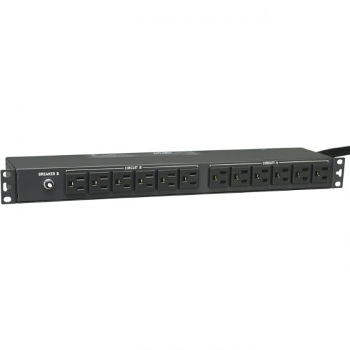 Tripp Lite 1U Rack-Mount 2.9kW Single-Phase 120V Basic PDU w/ 24 Outlets