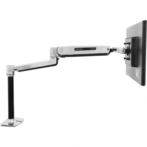 Ergotron Mounting Arm for Flat Panel Display Polished Aluminum 45360026