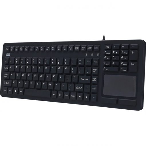 Adesso AKB-270UB SlimTouch 270 Antimicrobial Waterproof Touchpad Keyboard