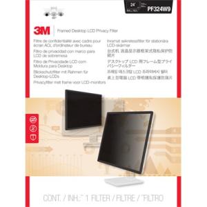 3M PF324W9 Framed Privacy Filter for 23" to 24" Widescreen Desktop LCD Monitor