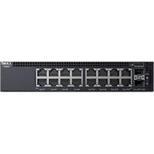 DELL X1018P 16-Port Smart Managed Ethernet Switch w/ 2 SFP Ports