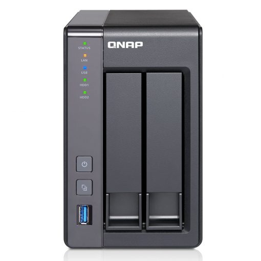QNAP Turbo NAS TS-251+ 2-Bay NAS Server w/ Intel Celeron Quad-core 2 GHz