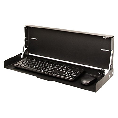 Rack Solutions 104-2795 Full Keyboard Wallmount - Black