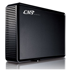 CMS Products ABSplus 4 TB 3.5" External Hard Drive - USB 3.0 - SATA