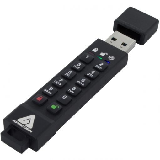 Apricorn Aegis Secure Key 16GB Hardware Encrypted USB 3.1 Flash Drive