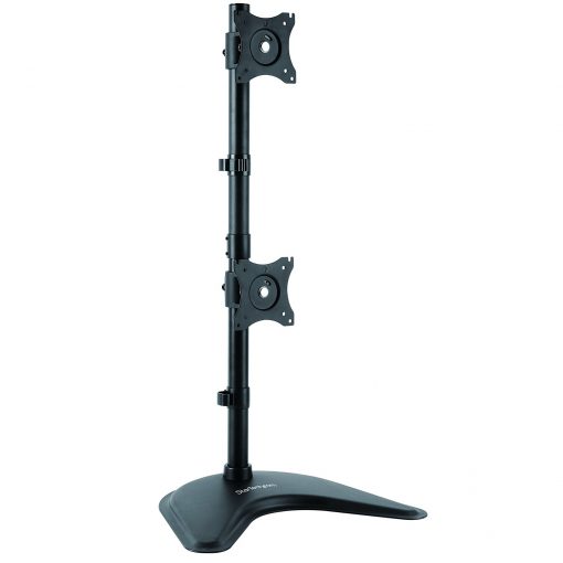 StarTech Vertical Dual Monitor Stand for 27" Displays