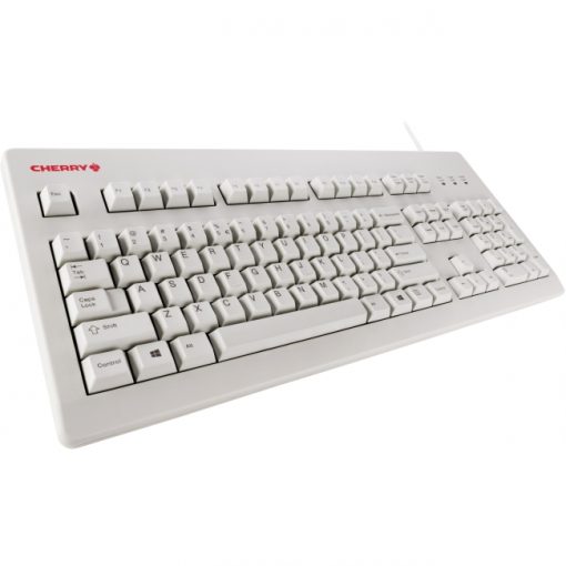 Cherry MX Silent Red Switch Keyboard - USB Adapter (Light Gray)