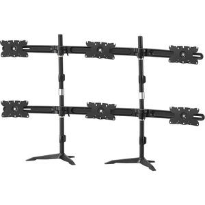 Amer AMR6S32 6-Panel Monitor Stand - 26" to 32" Monitors