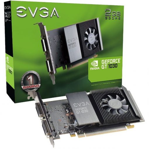 EVGA GeForce GT 1030 SC 2GB Single Slot Graphics Card