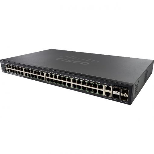 Cisco SG350X-48P 48-Port Gigabit Rackmount Layer 3 Switch SG350X-48P-K9-NA