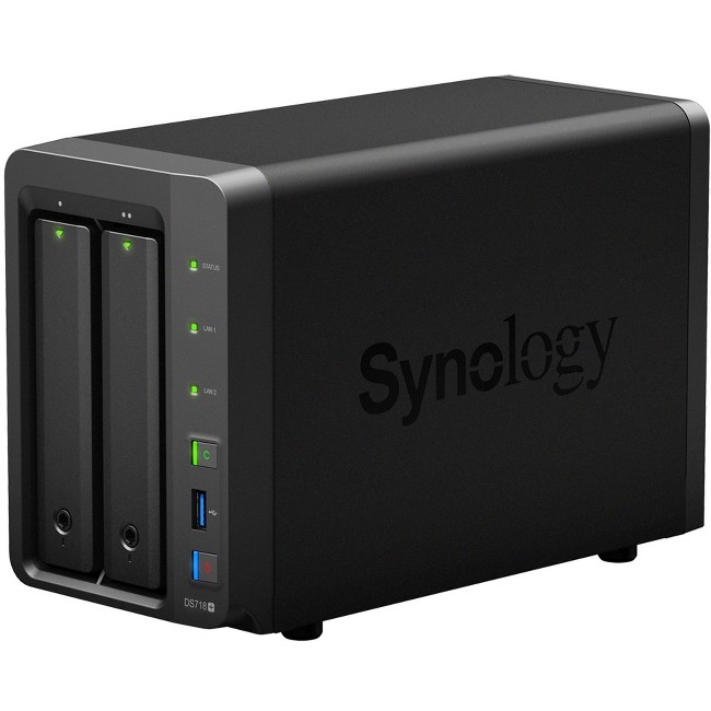 Synology DiskStation DS718+ 2-Bay Diskless NAS Network Attached Storage