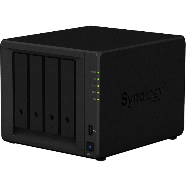 Synology DiskStation DS418 4-Bay Diskless NAS Network Attached Storage