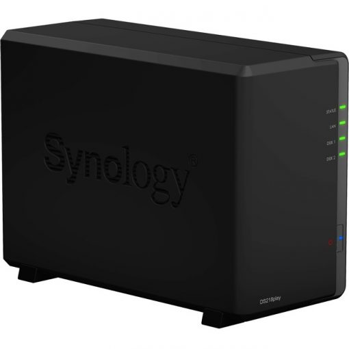 Synology DiskStation DS218PLAY 2-Bay Diskless NAS Network Attached Storage