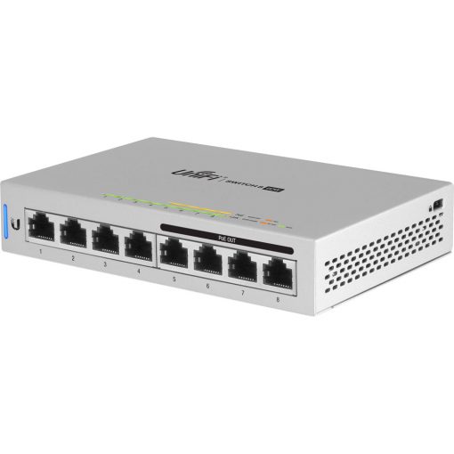 Ubiquiti Networks US-8-60W UniFi 8-Port Gigabit PoE Compliant Managed Switch