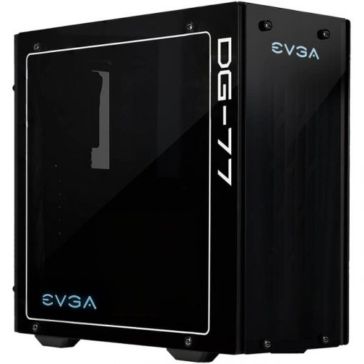 EVGA DG-77 Tempered Glass Mid-Tower Gaming Computer Case Matte Black
