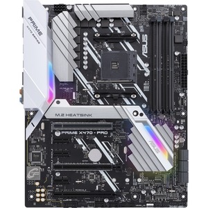 ASUS Prime X470-Pro Gaming X470 AMD AM4 Ryzen 2 DDR4 ATX Desktop Motherboard