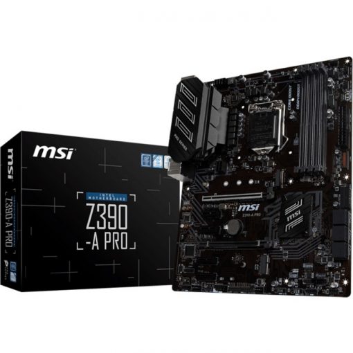 MSI Z390-A PRO LGA-1151 Z390 Intel 8th 9th Gen DDR4 ATX Gaming Motherboard