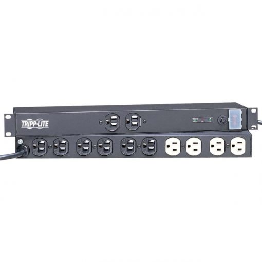 Tripp Lite Isobar 12-Outlet Rack-Mount Surge Protector, 3840 Joules