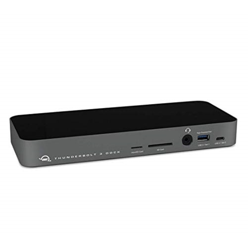 OWC 14-Port Thunderbolt 3 Dock with Cable, Compatible with Windows PC and Mac, Space Gray, (OWCTB3DK14PSG)