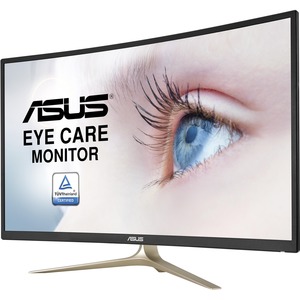 ASUS VA327H 31.5" FHD LED Flicker Free Low Blue Light Eye Care Curved Monitor
