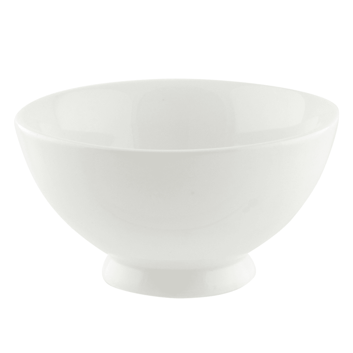 10 Strawberry Street WTR-4FTDBWL 6 oz Rice Bowl - Porcelain, White