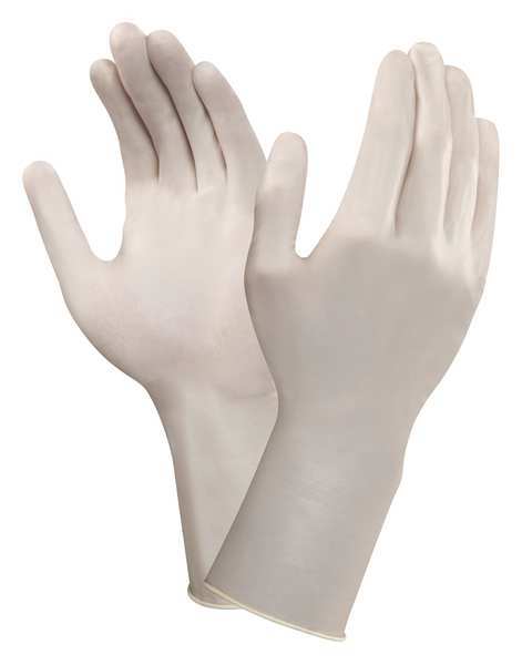 ANSELL Disposable Gloves Neoprene Powder Free Cream 8 200 PK