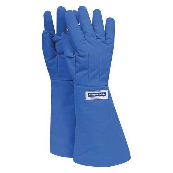 NATIONAL SAFETY APPAREL Cryogenic Glove, Size 17 to 18 In., PR