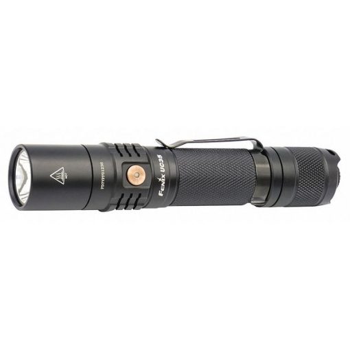 FENIX LIGHTING Black Rechargeable LED General Purpose Flashlight, CR123A, 1000lm
