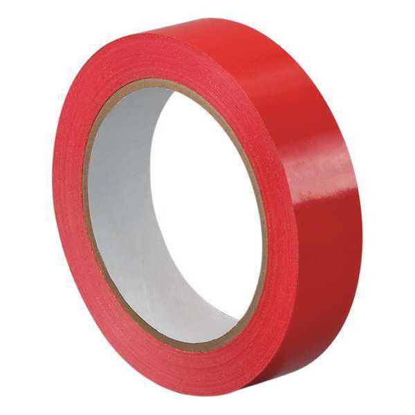TAPECASE Film Tape, Rubber, Red, 32"x72 yd.