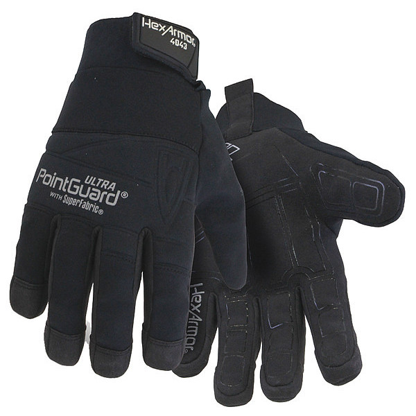 HEXARMOR Cut Resistant Gloves, Full Finger, L, PR