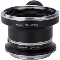 Fotodiox Pro Lens Mount Double Adapter for Bronica SQ Mount/Canon EOS Lens