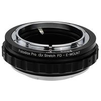 Fotodiox DLX Canon FD 35mm SLR Lens to Sony Alpha E-Mount Stretch Mount Adapter