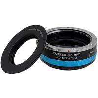 Fotodiox Vizelex ND Throttle Lens Adapter, M42 Screw Lens to MFT Camera w/Filter