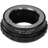 Fotodiox DLX Stretch Mount Adapter for Olympus Zuiko Lens to Sony E-Mount Camera