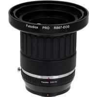 Fotodiox Pro Lens Mount Adapter for Pentax (P67, PK67) SLR Lens to Fuji X Camera