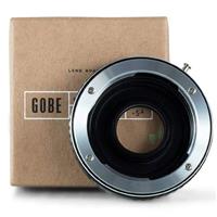 Gobe Contax/Yashica Lens to Nikon F Camera with Optical Glass Mount Adapter