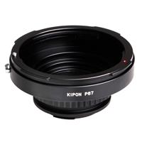 Kipon Pentax 67 Lens to Pentax K Camera Lens Adapter